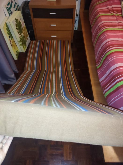 Colchão pouf 3 modulos