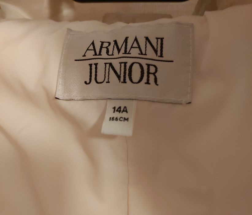 Casaco Penas Armani - branco