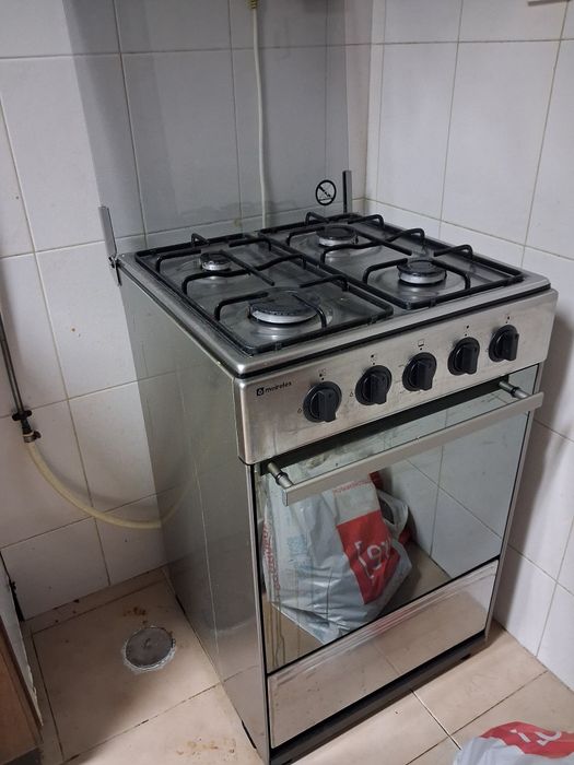 Fogão a Gás Meireles com Forno Inox