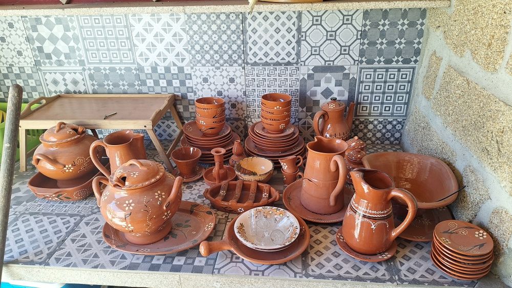 Conjunto Loiça de barro