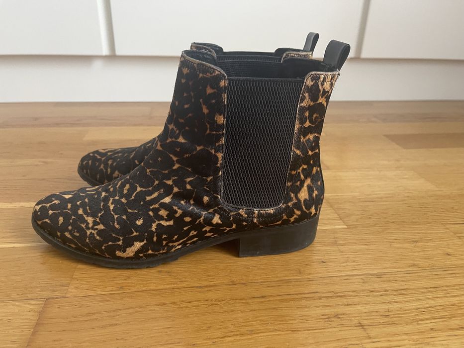 Botins Stradivarius 38 Animal print