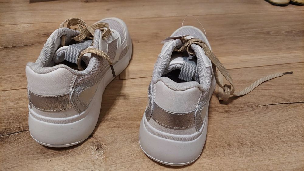 Buty sneakersy Graceland białe nowe r.36