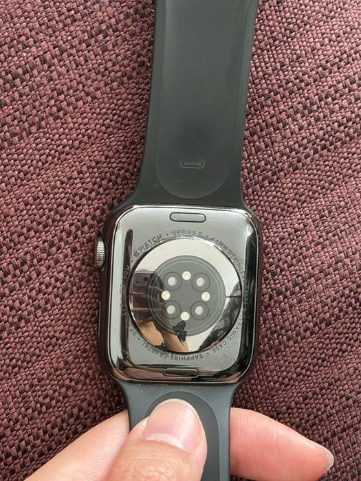 Apple watch series 6, cellular, black