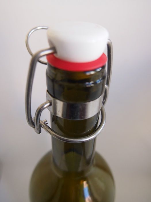 2 Garrafas de vinho recicladas para Kombucha, Craft Beer, 75cl