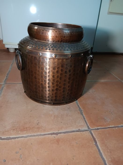 Pote em latão - excelente estado