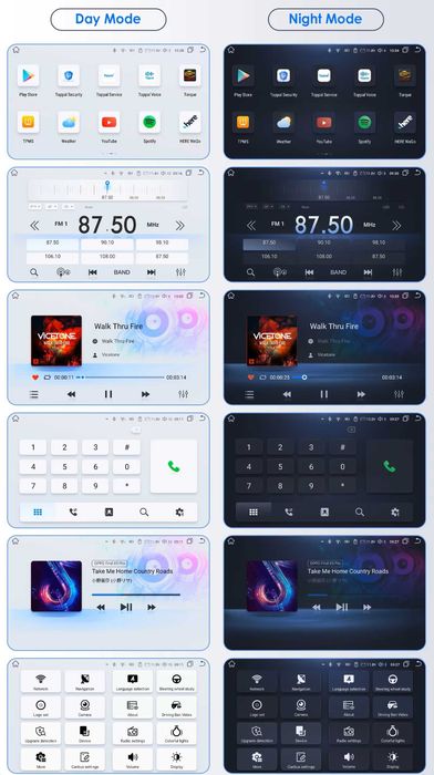 CarPlay Android Auto Radio DAB+ Opcja Bluetooth Android YouTube Yanosik USB GPS WiFi 4G MP3 MP4 DSP Mercedes C CLK CL W209 W203 System BOSE