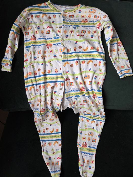 Pajacyk bawełniany 12-18 msc do 86 cm marki F&F