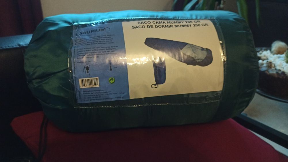 Sacos cama novos - nunca foram usados