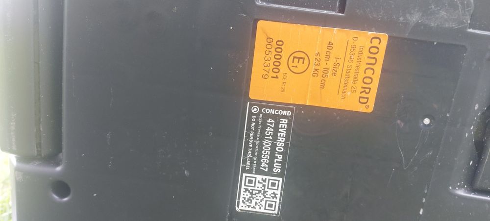 Автокрісло Concord до 23 кг