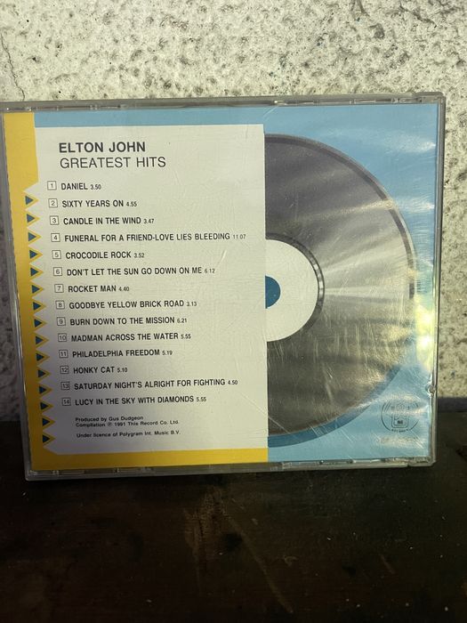 CD Helton John Great Hits