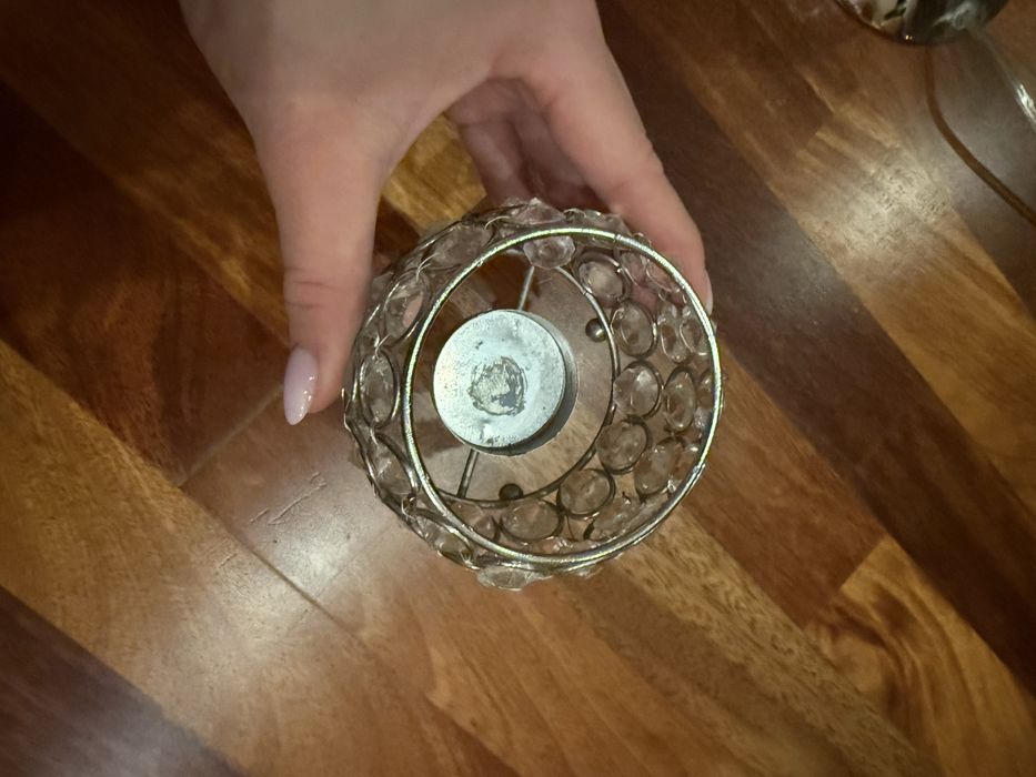 Lampa stolowa plus świecznik