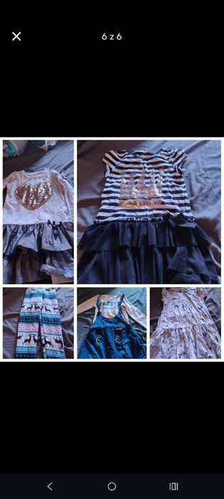 Ciuszki dla dziewczynki rozmiar 122-134