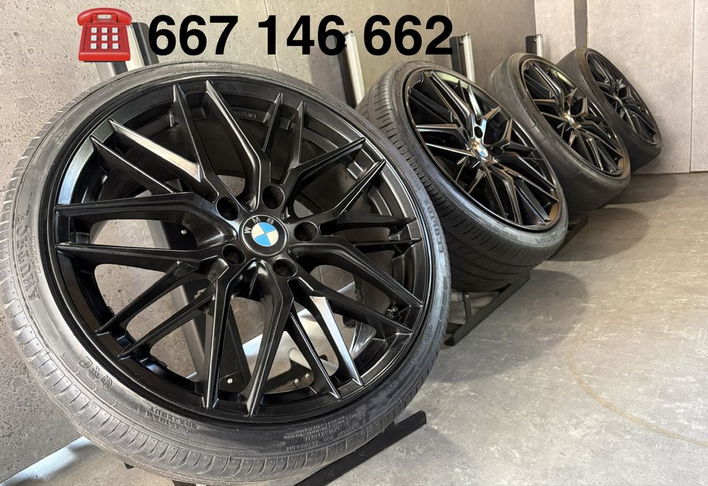 19 cali BMW f20 f21 f22 f30 f31 f32 e90 e91 e92 felgi koła komplet 5x120 ET35 8.5J