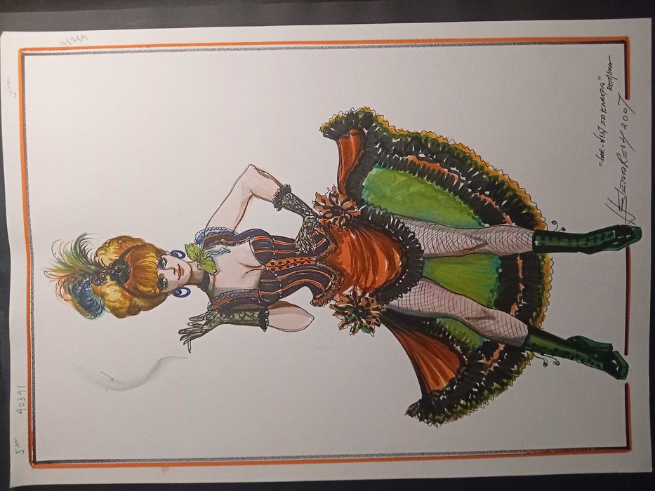 Figurinos originais de Helena Reis