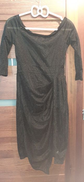 Sukienka czarna M 38