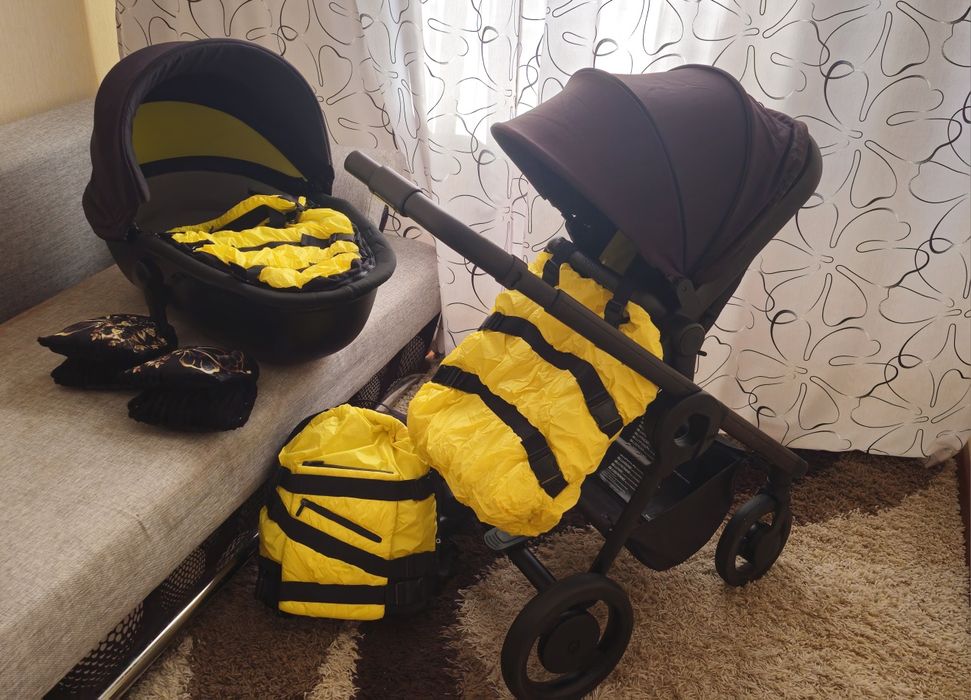 Коляска Anex Quant 2 в 1 + рюкзак та муфти