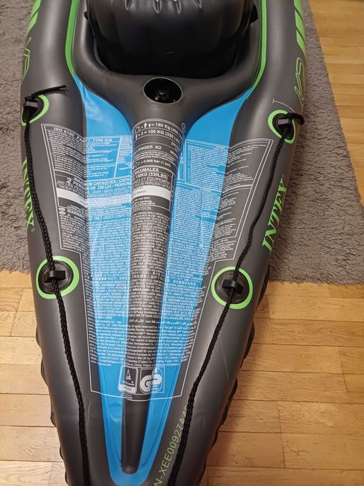 Kajak Dmuchany dwuosobowy Intex Challenger K2