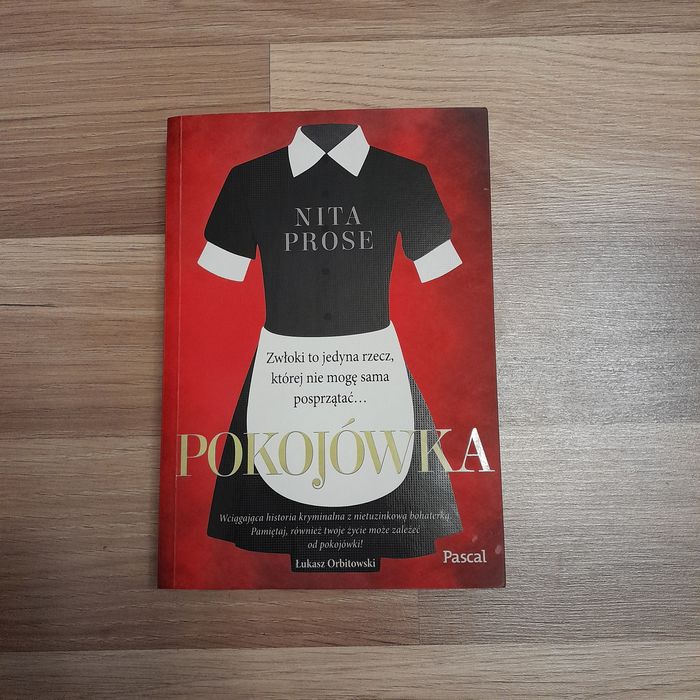 Książka opowieść kryminalna Pokojówka