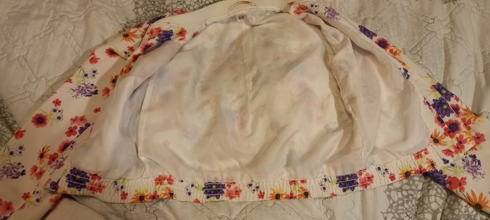 H&M Bluza bomberka  rozmiar 128