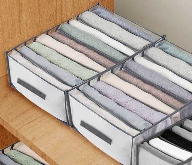 Składane pudełko do przechowywania z siatki