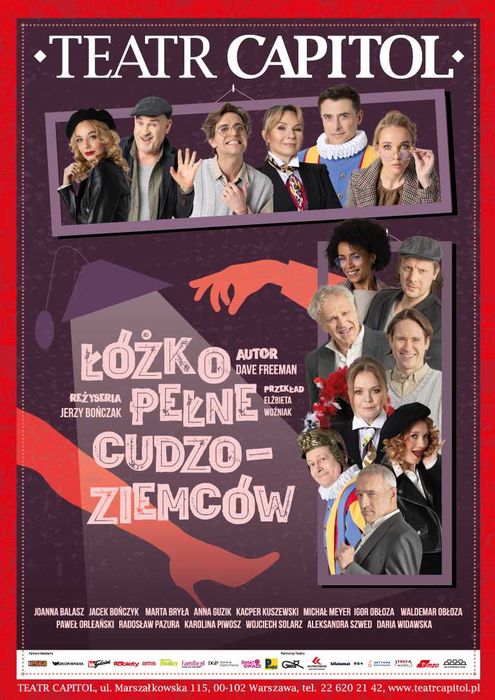 Bilety na spektakl: ŁÓŻKO PEŁNE CUDZOZIEMCÓW / Teatr Capitol 08.01.2027