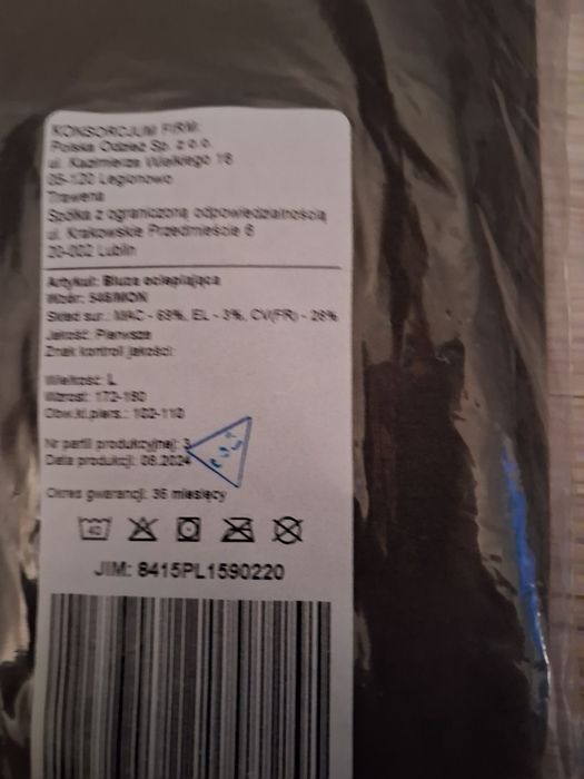 Bielizna ocieplająca wz 546 rozm L