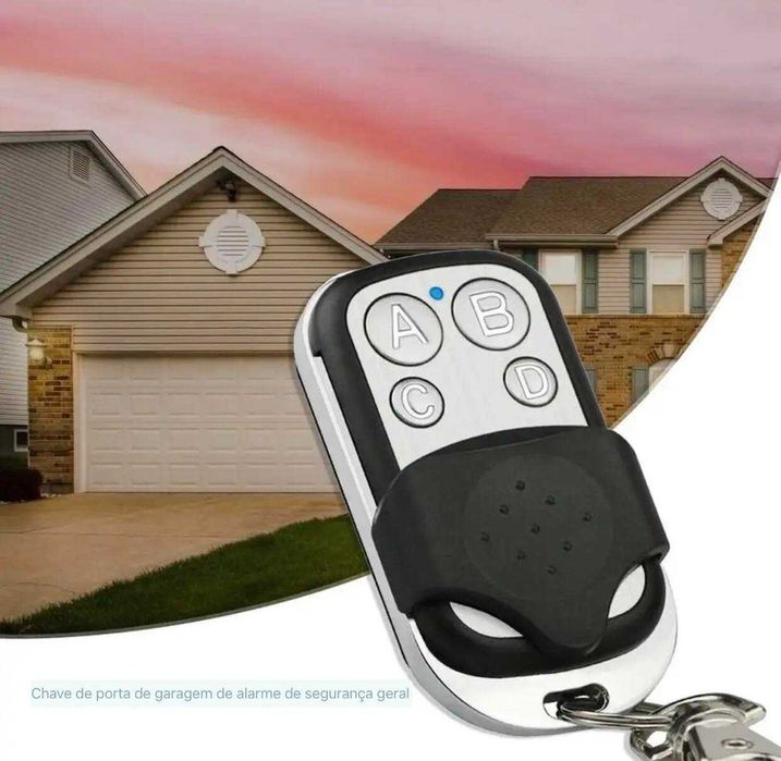 Comando de Garagem Luz Azul