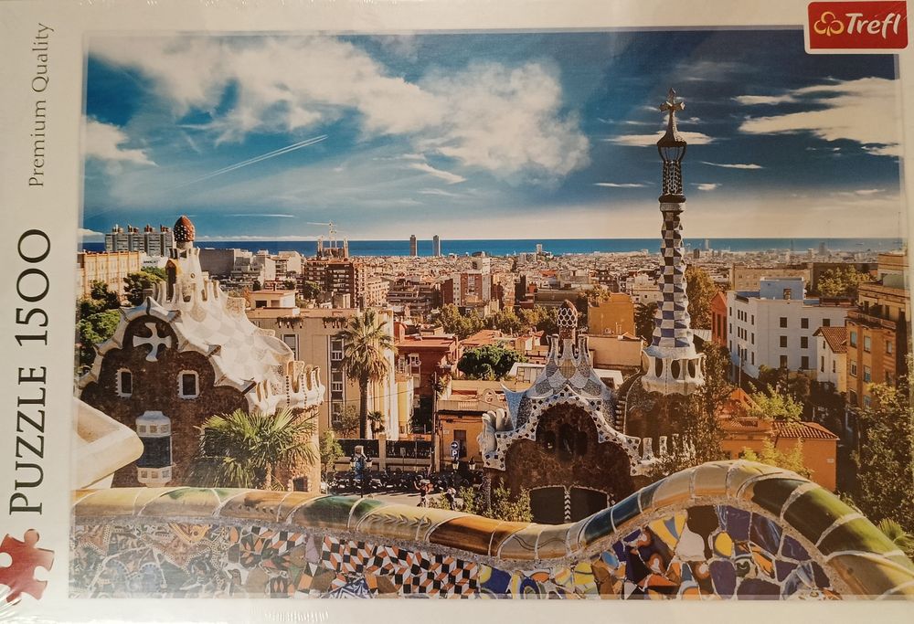 Puzzle Trefl 1500, Park Guell, Barcelona