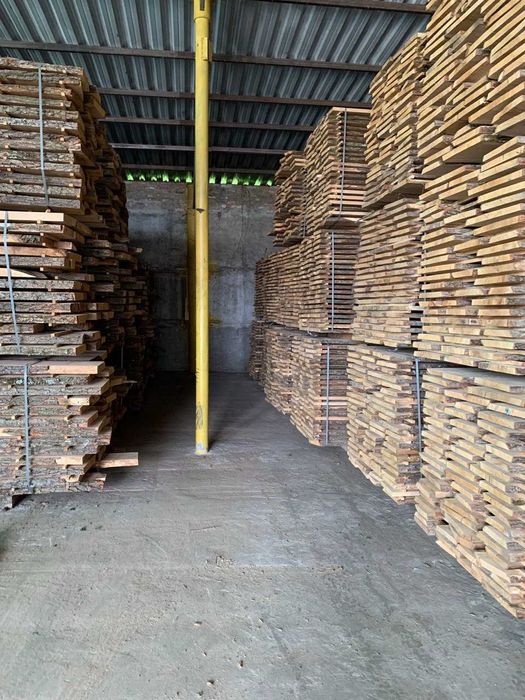 Дошка дубова необрізна суха 30/36/50мм