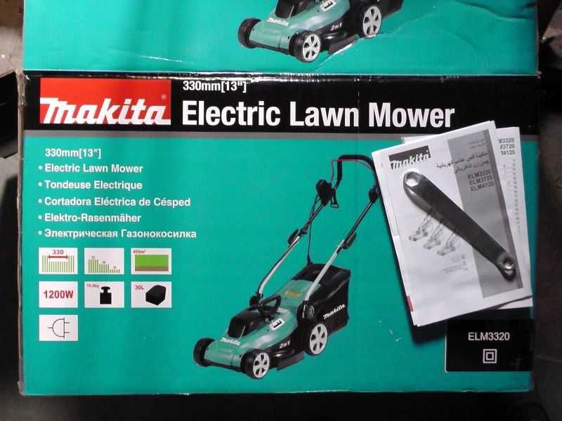 Kosiarka elektryczna Makita ELM3320 z koszem 1200 Watt