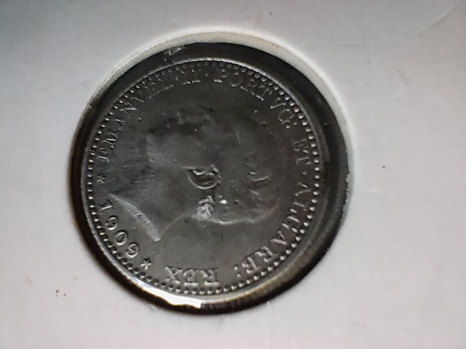 Moeda 100 reis 1909