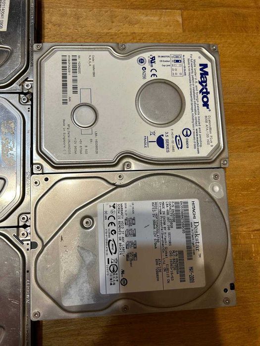 Жорсткі диски  HDD 80-160-250 Gb 3.5" SATA 7200 rpm 8 Mb buffer