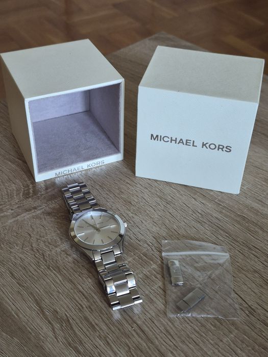 Zegarek srebrny Michael Kors damski