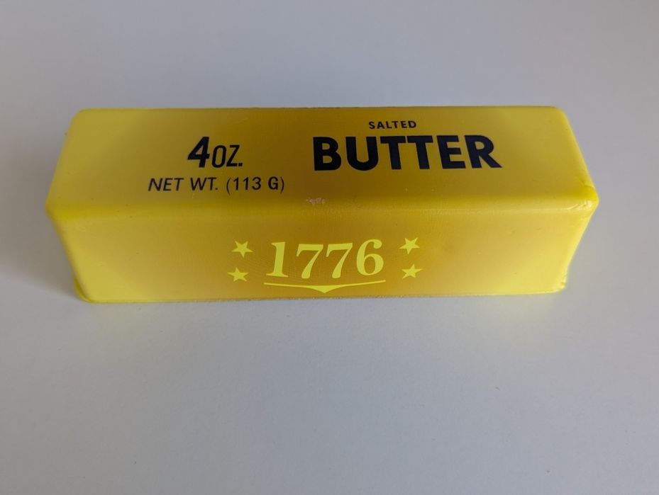 Сквіш Масло Butter Squishy  антистрес  13 см Шоколад Сквіш сир