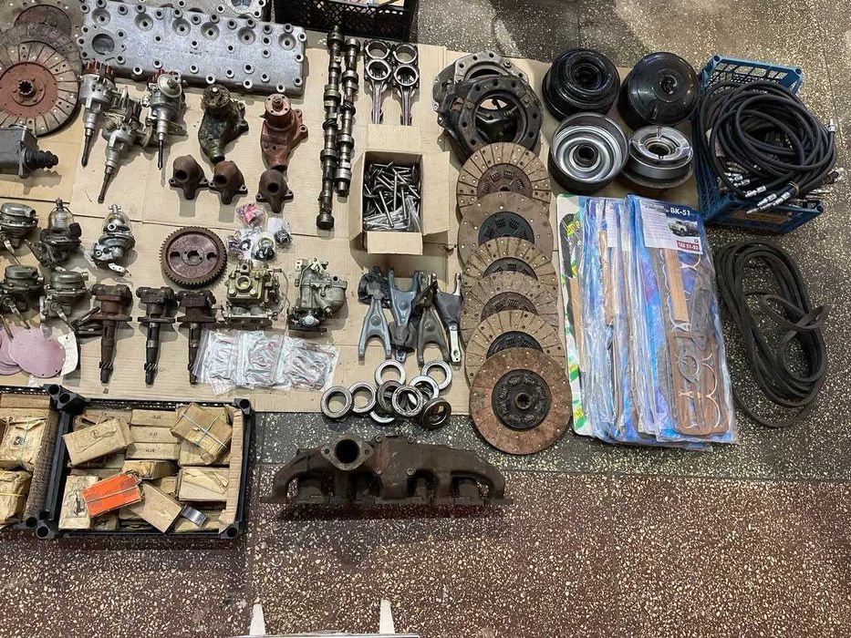 Запчасти двигателя Газ 51, Газ 52, Газ 63, Газ 69, погрузчик Львовский