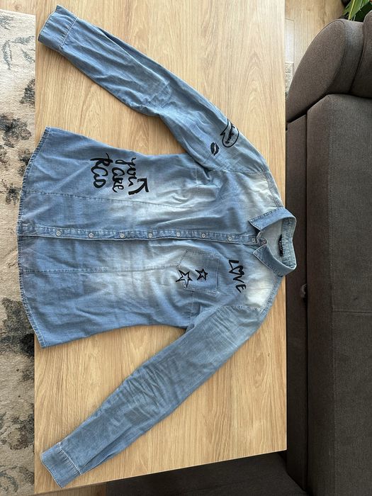 Jeansowa koszula damska