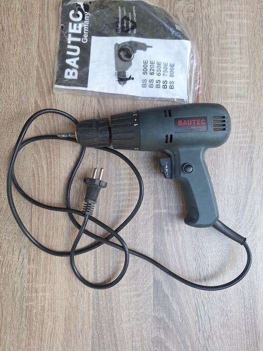 Шуруповерт сетевой Bautec BS 620 e