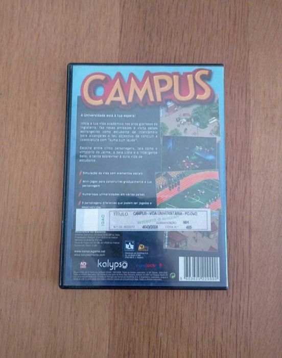 Jogo CAMPUS Vida universitária  PC