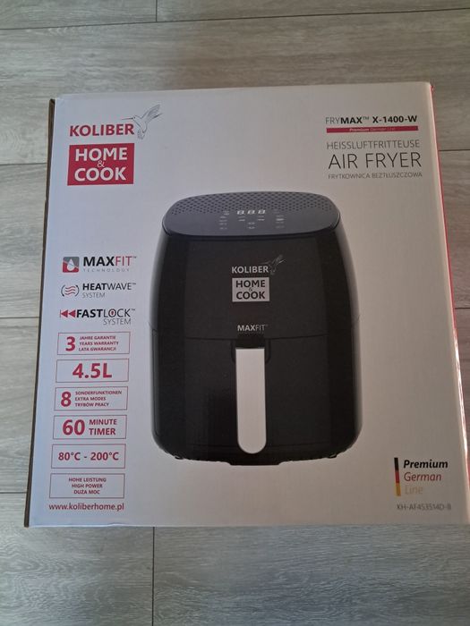 Air Fryer Koliber 1400W 4,5l