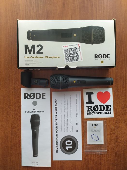 Конденсаторний суперкардіоїдний мікрофон  Rode M2