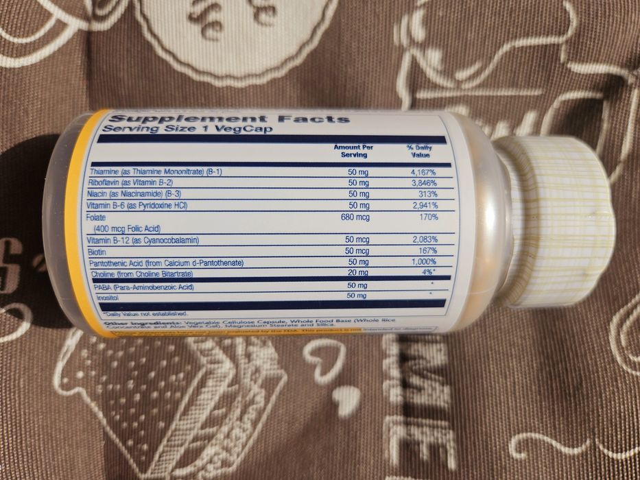 Solaray в комплекс b complex 50 100 вітаміни групи Б В В50 В100