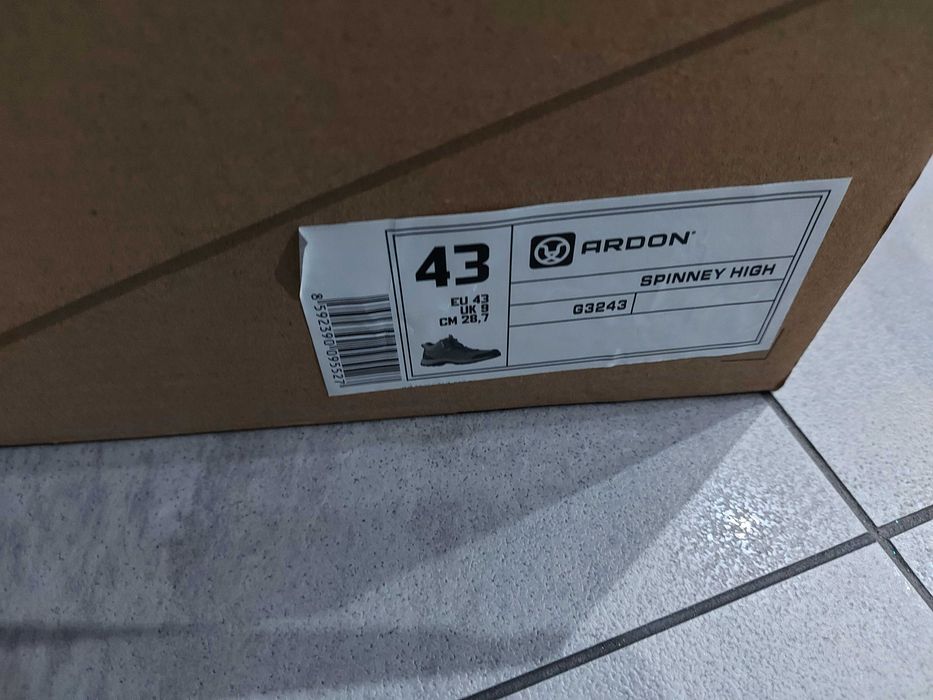 Nowe Buty trekkingowe męskie Ardon 4343