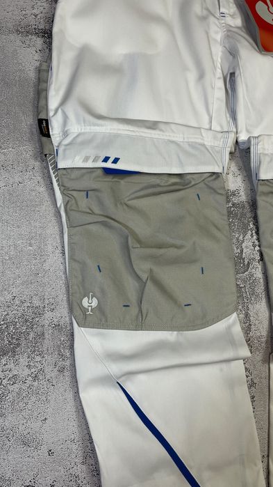 Робочі штани engelbert strauss cordura біло-сірі для малярів motion 2020 нові 56 розмір XL