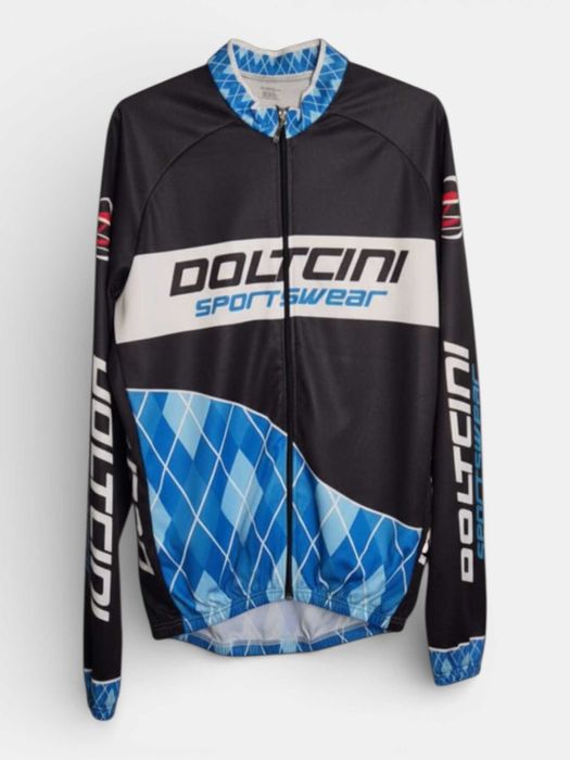Dolcini Sportswear bluza kolarska na zamek długi rękaw rozm. XL