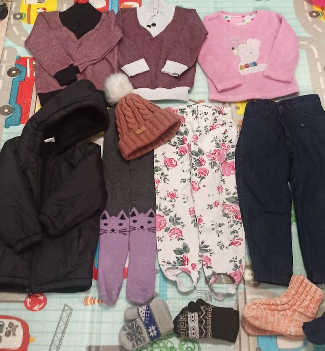 Теплі речі на 2-3