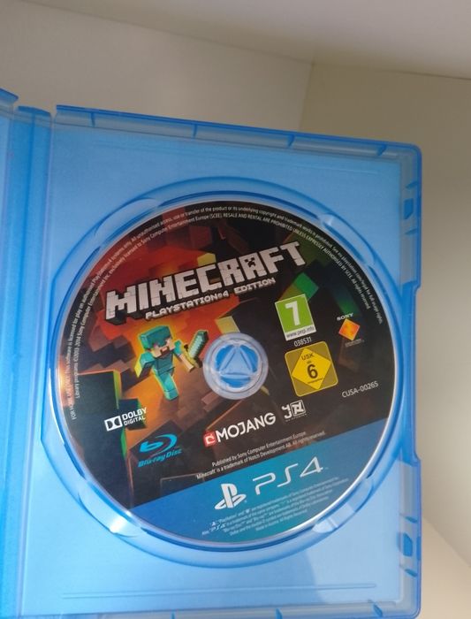 Minecraft jogo PlayStation 4