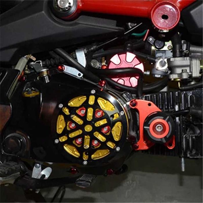 Tampas para parafusos de moto