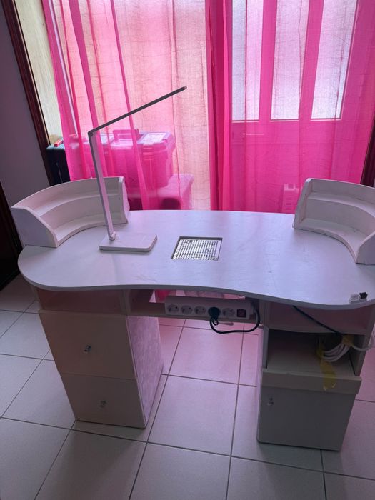 mesa estetica de unhas