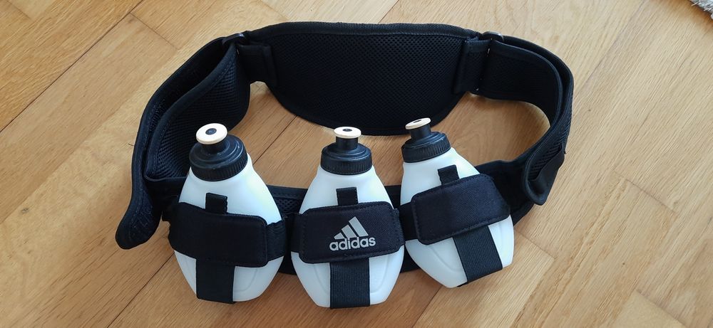 Cinto hidratação Unissexo ADIDAS Run Preto (Tamanho Único)