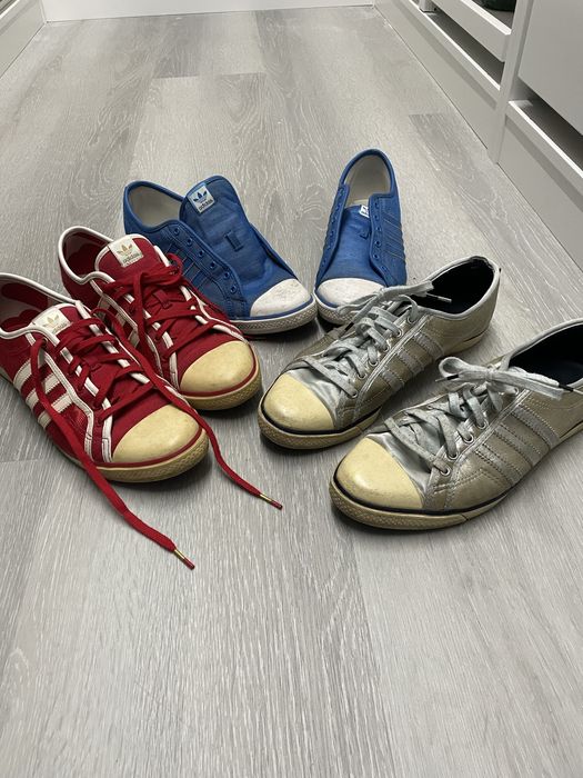 9 pares de ténis por apenas 50€( Adidas, Nike, All Star)
